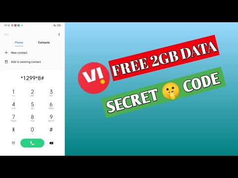 VI FREE 2GB DATA CODE | VI FREE DATA CODE | FREE DATA IN VI SIM - YouTube