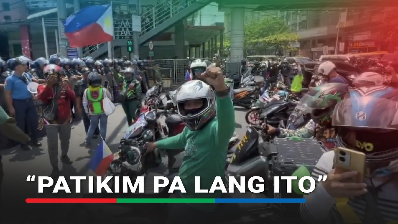 'Patikim pa lang ito': Duterte supporters hold motorcade in Metro Manila | ABS CBN News