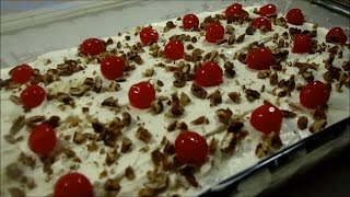 No bake banana split cake with cream cheese recipe
https://youtu.be/a0qqwqdob_q learn how to make this simple yet very
delicious wi...