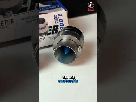 #Shorts Tweeter Profesional tipo bala de HF Audio. Precio aproximado de: $1,350 pesos