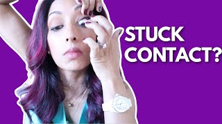 How to Get a Stuck Contact Lens Out | Eye Doctor Explains screenshot 3