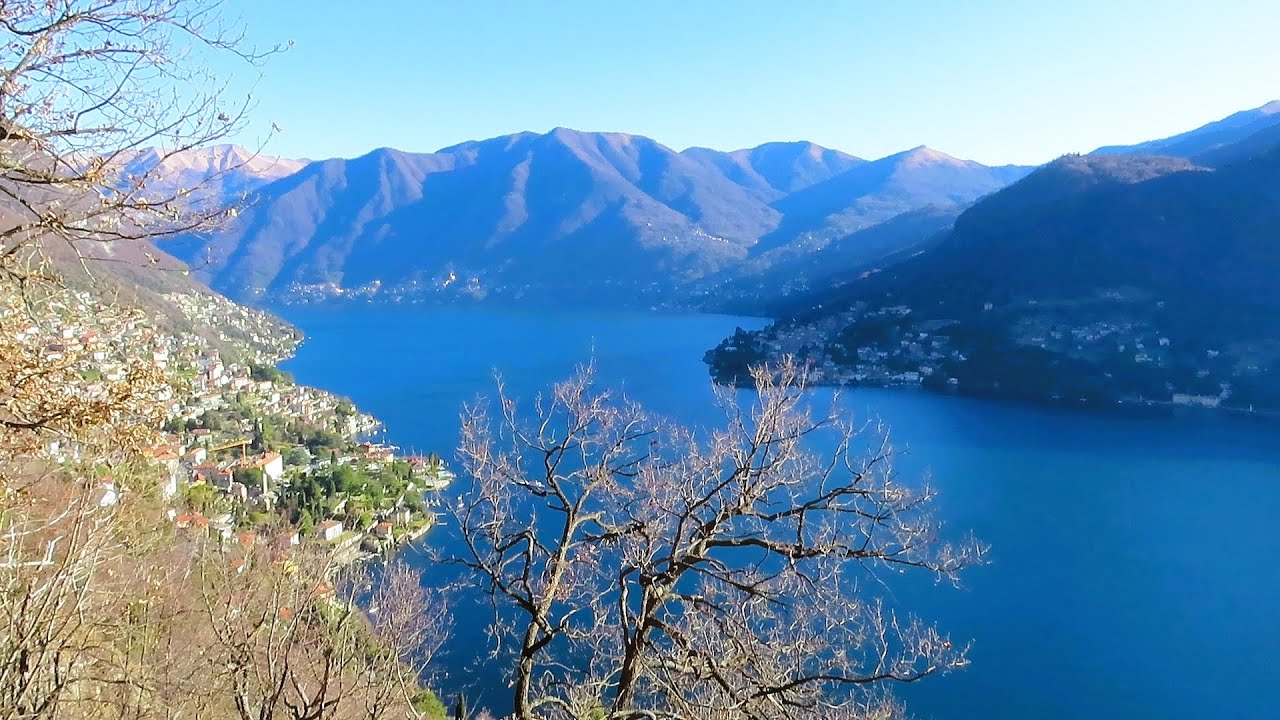 Sentee di Sort a Rovenna di Cernobbio, itinerario panoramico sul ramo occidentale del lago di Como.