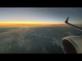 {4K} [FULL SUNSET FLIGHT] Portland (PDX) - Oakland (OAK) — Alaska Airlines — Boeing 737-990(ER)