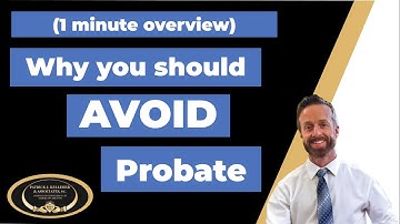 Why you should avoid probate