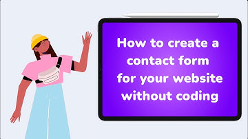 How to create a contact form in Jodoo?