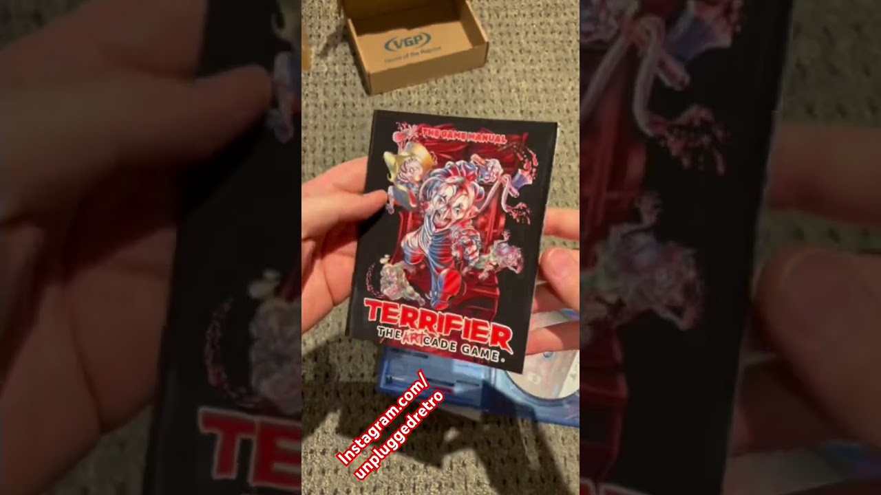 Unboxing the Terrifier: the ARTcade game!