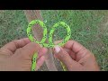 4 basic knots you can easily to tie//ropework