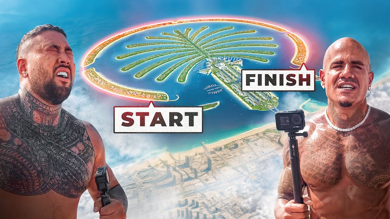 DUBAI’S PALM JUMEIRAH RUN CHALLENGE - Can I make it?