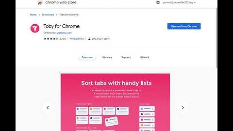 Managing Your Classes Tabs with Toby