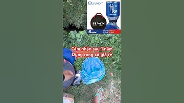 Chia sẻ cảm nhận 1 năm dùng rọng đựng cá giá rẻ này? #rongdungcabuwon #rongdungcagiare