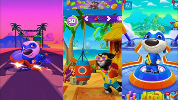 Talking Tom Hero Dash VS Talking Tom 2 iOS Gameplay Android Gameplay #4