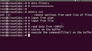 Unix Filters - 1 screenshot 2