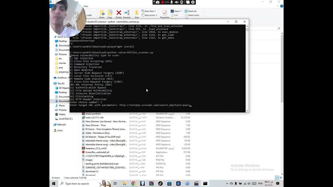 I Built a Python Tool to Scan Website Vulnerabilities | XSS, Sqli. 
