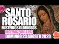 SANTO ROSARIO de Hoy Domingo 23 de AGOSTO de 2020|MISTERIOS GLORIOSOS//VIRGEN MARÍA DE GUADALUPE