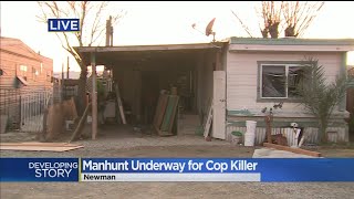 Manhunt Underway For Cop Killer