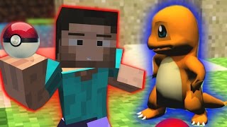 Pokémon Go Meets Minecraft - The Hunt For Pokémon - Minecraft Animation