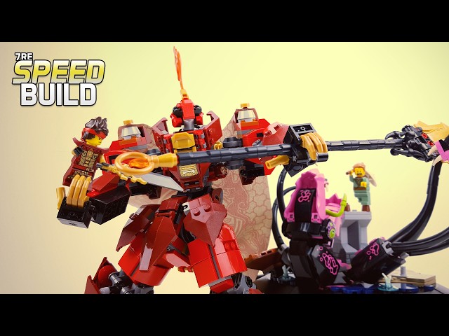 The Fire Knight Mech | Lego Ninjago Legends 71846 Speed Build