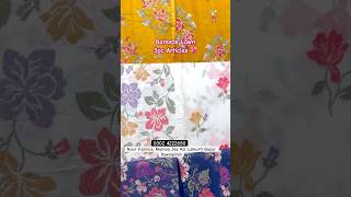 Bareeze Lawn 3pc Articles #noorfabrics1976 #bareeze #lawn #viralvideo #fyp