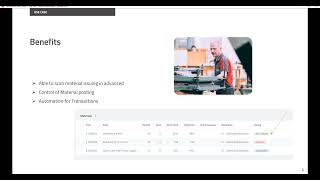 Celebrity Cloud Apps - Produce - How to have maximum flexibility when issuing raw materials for production Profile