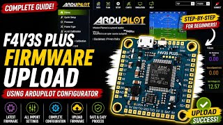 How to configure F4V3S plus board in ardupilot configurator 