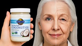 Coconut Oil Erases Deep Wrinkles in 10 Minutes Even at 70! Anti-Aging Trick  