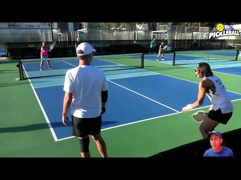 Pickleball Rhonda Ishmael vs Deanna BrianLadies Social Oct 2025 @ Mouratoglou Academy in Zephyrhills