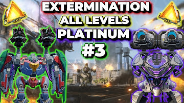 WR - How I Scored Platinum In All Extermination Levels #3 + Labrys Giveaway Winners | War Robots