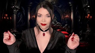 ASMR Vampire Role Play🔻You are dinner🔻Soft spoken, whispered, personal attention, feeding screenshot 3