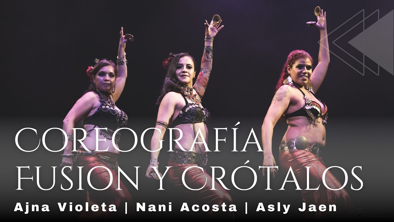 Fusion Bellydance con Crotalos 💃| Ajna Violeta, Nani Acosta y Asly Jaen en Buenos Aires