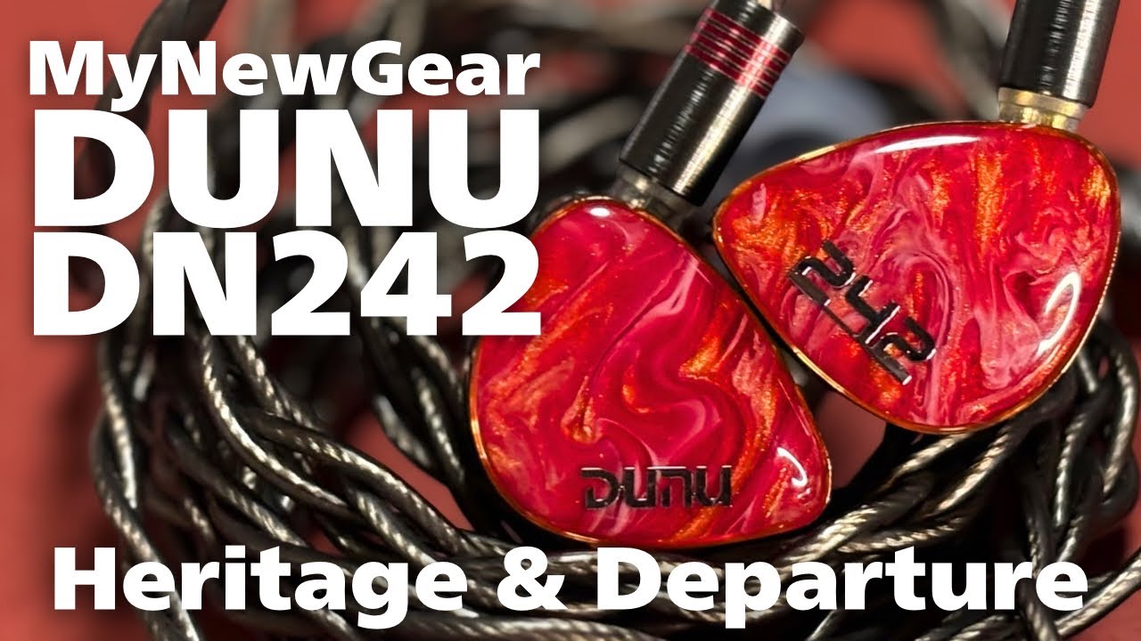 【極美品】DUNU TOP SOUND DN242 イヤホン カナル型 レッド DN242 [カナル型] DUNU-TOPSOUND｜デューヌ