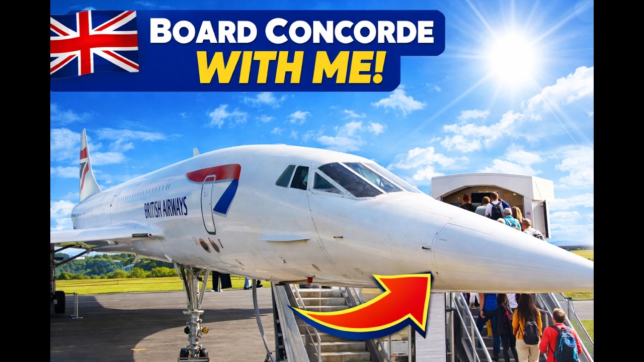 Step Inside Concorde ✈️ | Aerospace Bristol Museum Tour