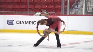 Nadiia BASHYNSKA / Peter BEAUMONT CAN FD 2023 Lake Placid Ice Dance International