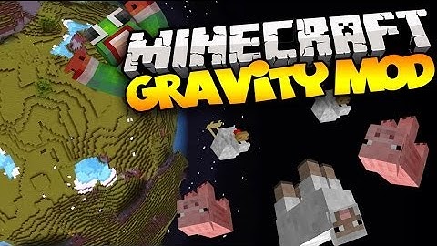 Minecraft: GRAVITY MOD! (Zero Gravity in Minecraft!) | Mod Showcase