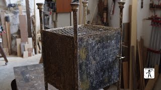 restoration of an antique cabinet from a mental asylum ( creality falcon2 )