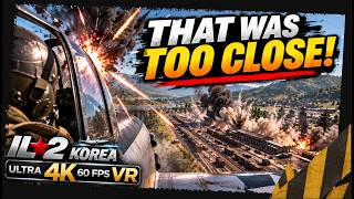 Can I Survive the Flak and Destroy Kaesong Station? | IL-2 Korea | Ultimate VR Graphics