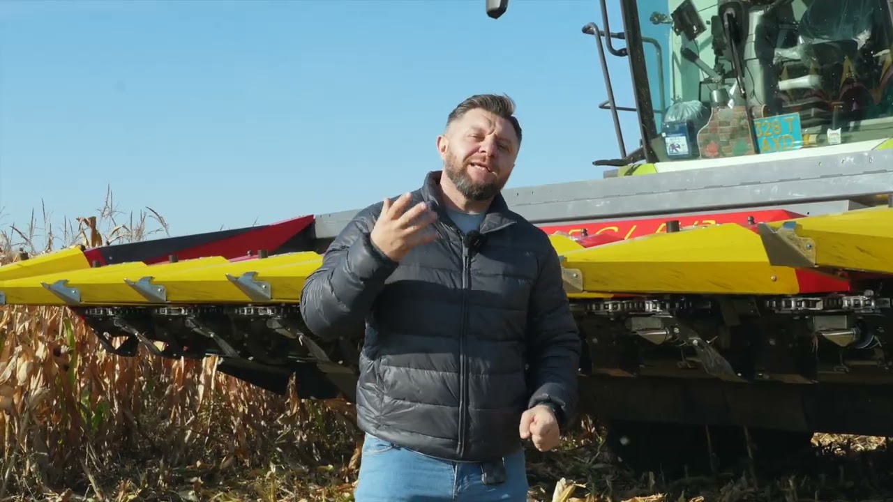 Жатка для уборки кукурузы Corn Champion от компании Ziegler.