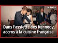 Jacqueline et John Kennedy, accros à la cuisine française