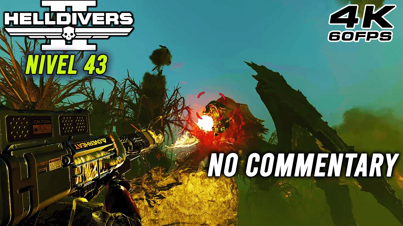 Helldivers 2 : 4K Gameplay No Commentary MAX Settings | RTX 4080 P112 ...