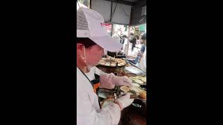 Sister Hua's Egg Burger at the Red Brick Street Morning Market 🔴Chinese street food