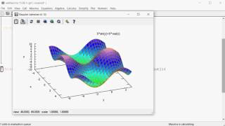 Maxima: Sketching Graphs in 2D & 3D - M516 H7 Q4