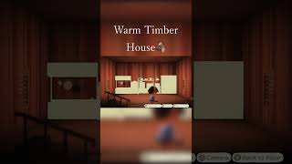 Warm Timber House #AnimalCrossing #animalcrossingnewhorizons #ACNH