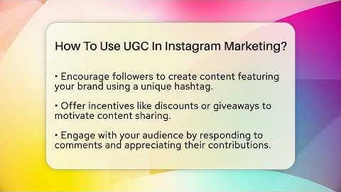 How To Use UGC In Instagram Marketing? - Everyday-Networking