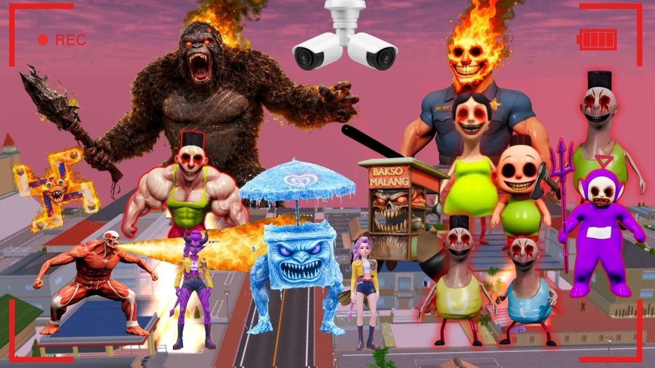 Anomali Bakso Terkuat Mengejar Yuta Mio 😱🔥 | Baby Hara n Celine Kecapekan Ga Sanggup | #sss