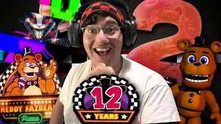 AN IRL FNAF LOCATION, SECURITY BREACH & FNAF WORLD 2 REVEALED!! || FNAF 12TH ANNIVERSARY