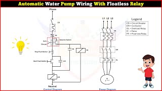 Automatic Water Pump Wiring With Floatless Relay