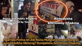 Agartala Porina tei Job Rwna Mungwi Chuwak Nungwi Tamo Khlaikha Siklarog? Romjakkha Smritimoy Chakma