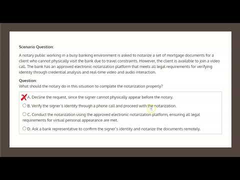NYS Notary Public iPREP Banking #8 Q3