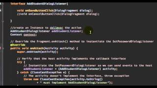 Android Studio - 07 - Creating SQLite Database for your Android Application - Part 2