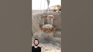 Hydraulic Pile Cutting Machine Video || #viralvideo