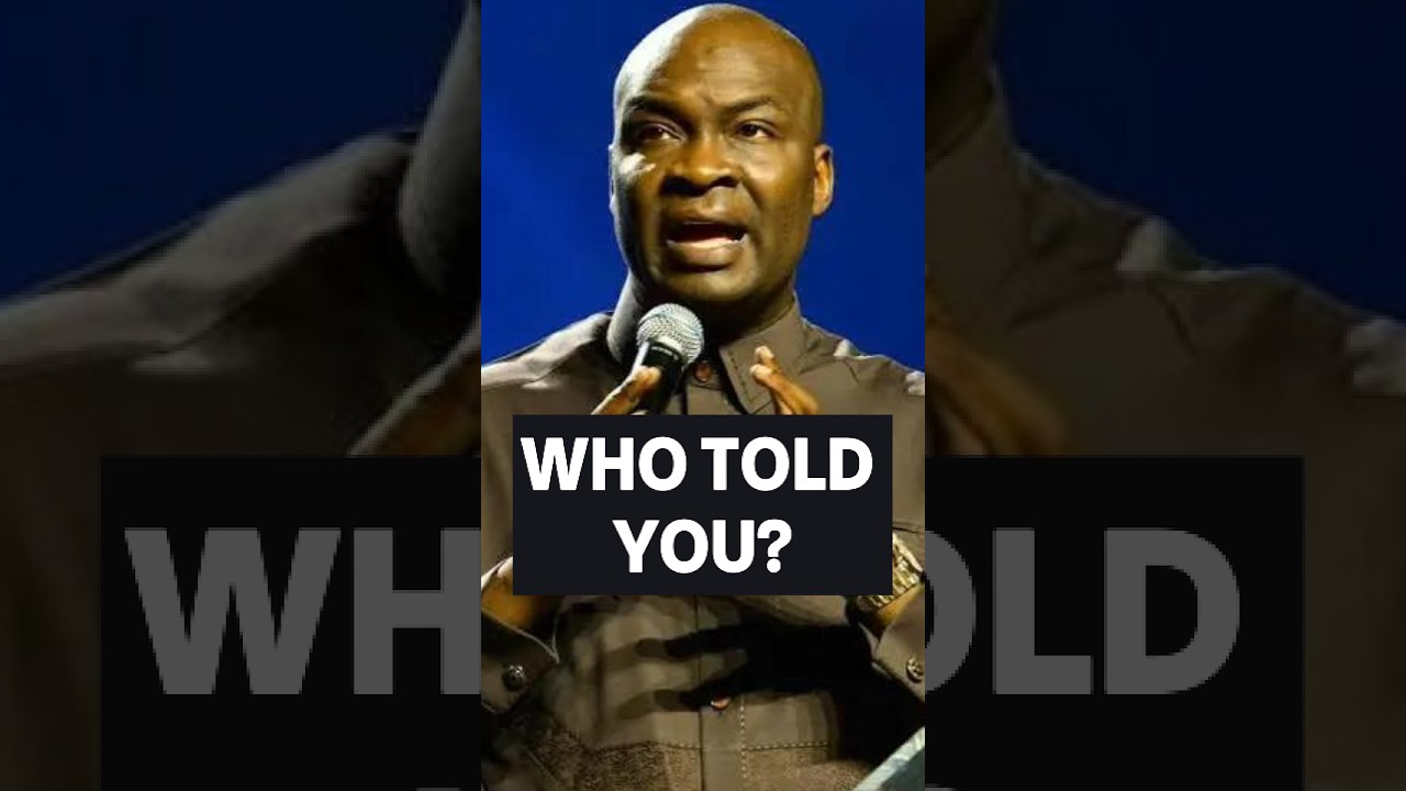 WHO TOLD YOU? #apostlejoshuaselman #koinoniaglobal #motivation